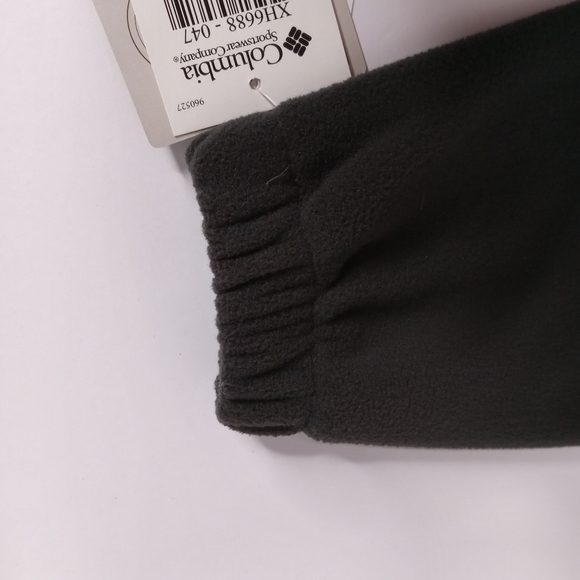 COLUMBIA IOWA HAWKEYES PULLOVER‎ FLEECE TOP W/HOOD SIZE 7 YOUTH NWT - Picture 8 of 15